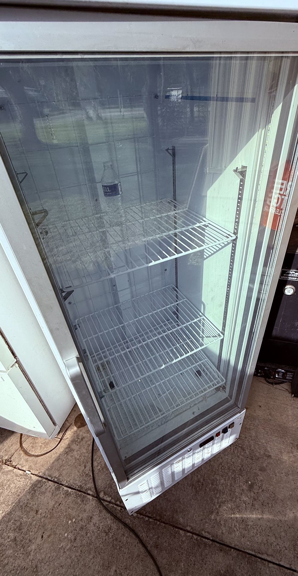 1 Door Working Glass Cooler