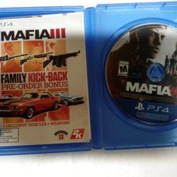 PS4... Mafia III