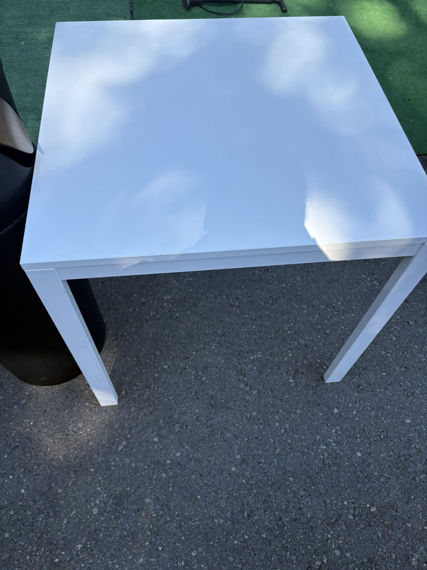 White Table