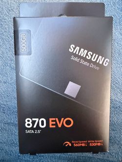 SAMSUNG 870 EVO 500gb INTERNAL SSD SATA