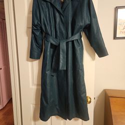 London Fog Green Coat 