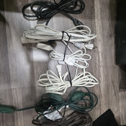 Extension Cords ,assorted 6 Pieces