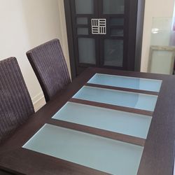 Artisan-Made Spanish Dining Set & Matching Cabinet – Oak Creek Pickup