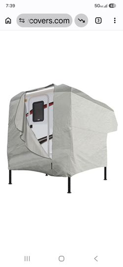 Truck camper cover