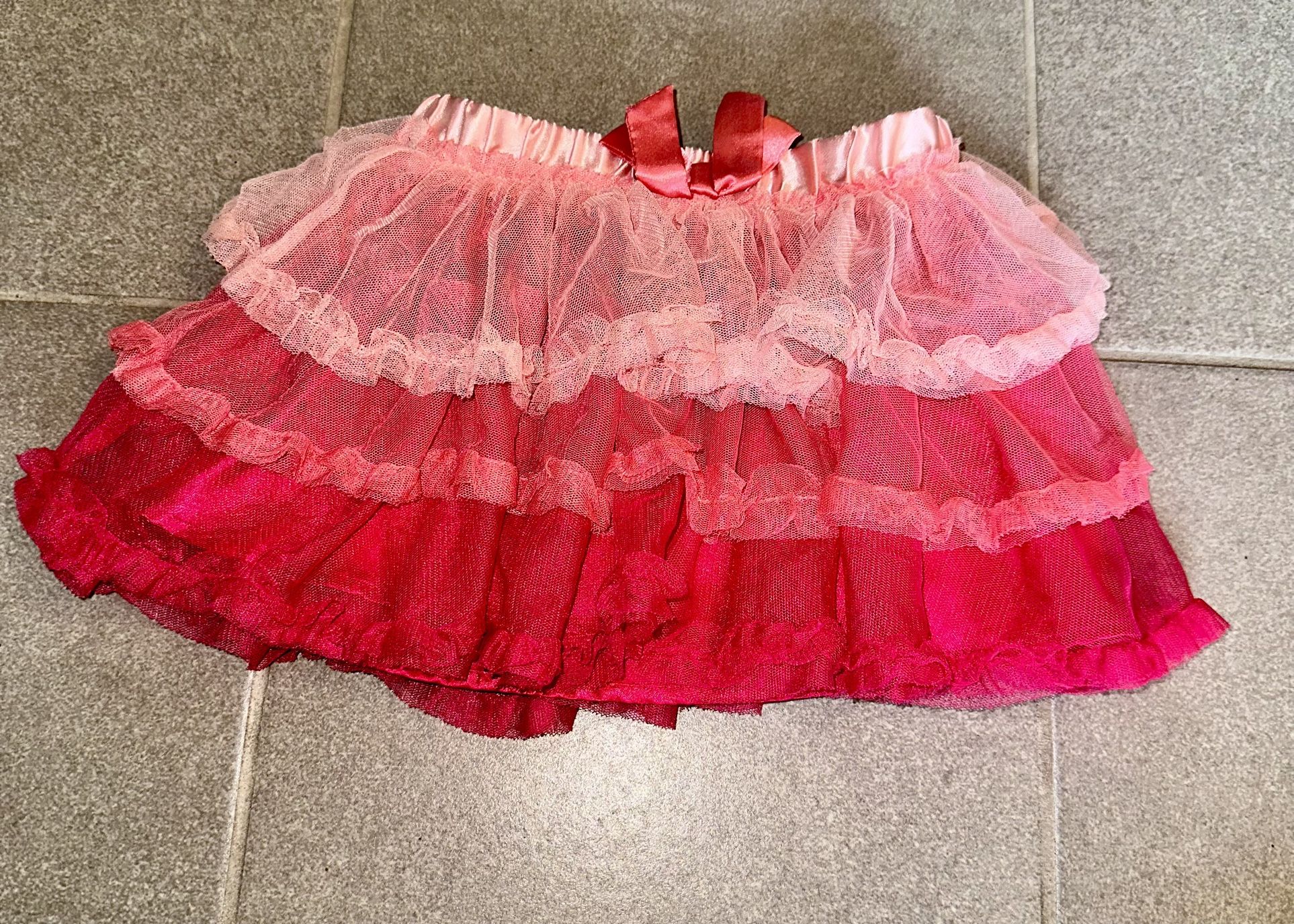 3T Pink Tulle Skirt