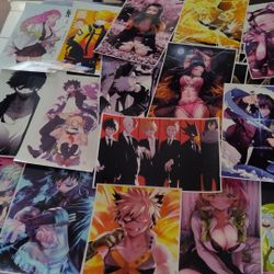 Anime Poster Pack 7x $25
