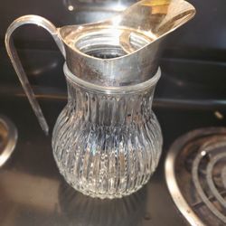 Silver Plated Vintage Pitcher