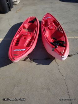 Ocean kayaks 2 for $35