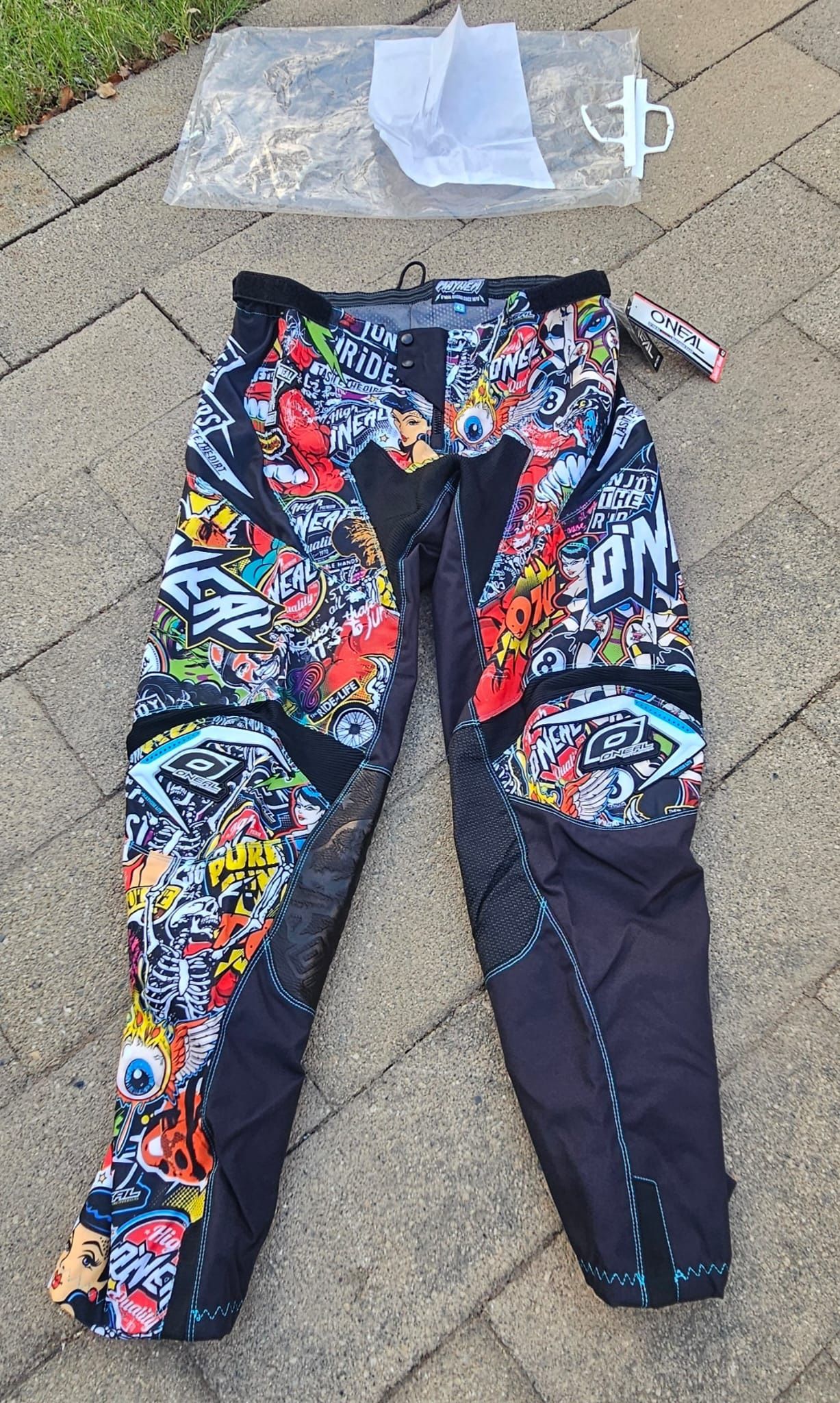 O’Neal Mayhem Pants Adult Men’s 42 Motocross MX Off Road Dirt Bike Graffiti New