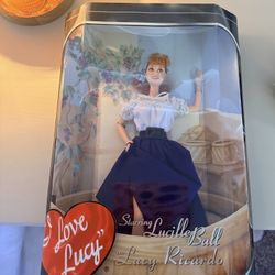 I Love Lucy Grape Stomping Barbie