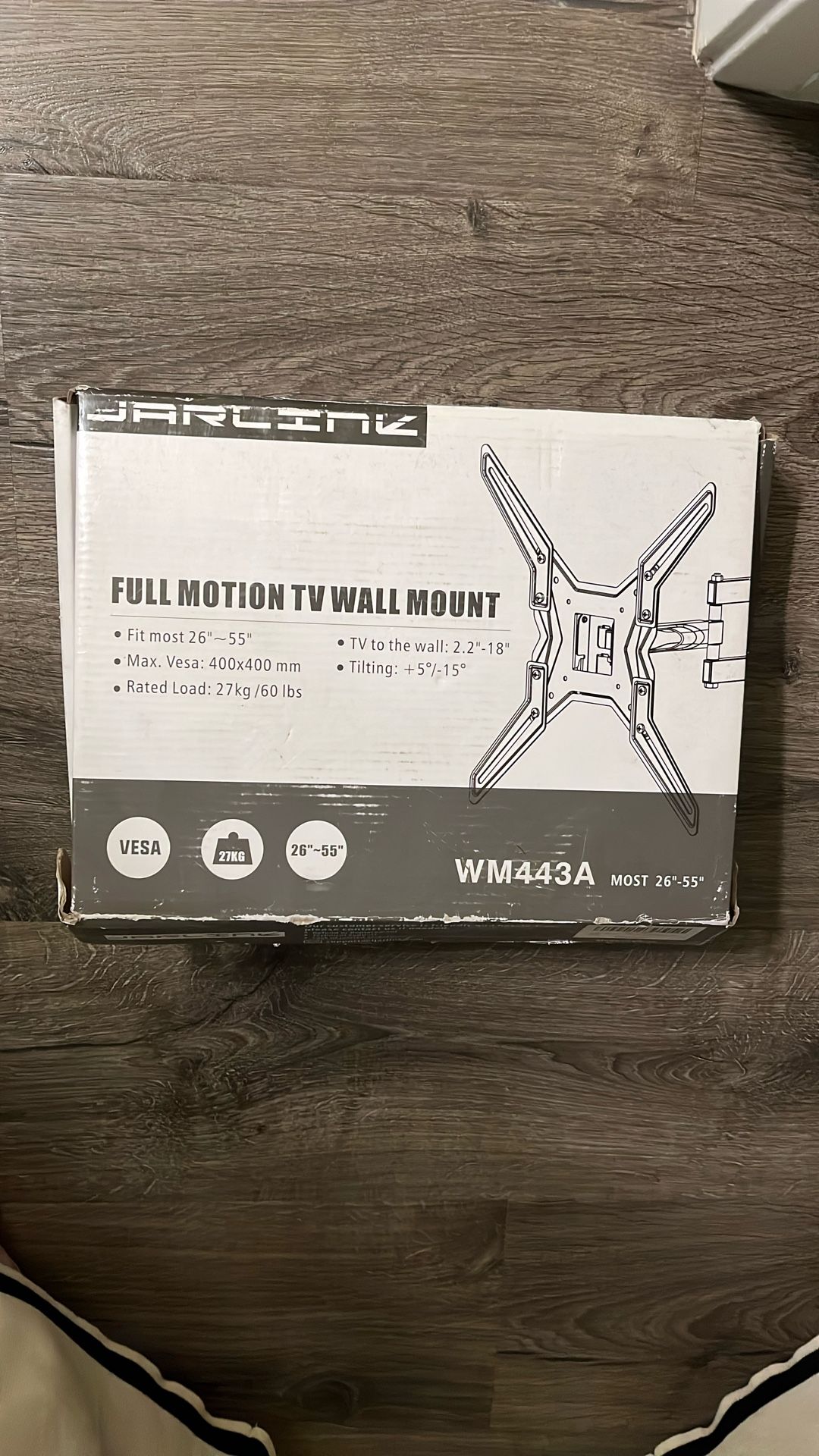 Wall mount TV