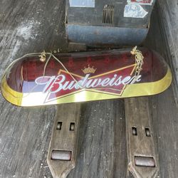Budweiser Pool Table Light
