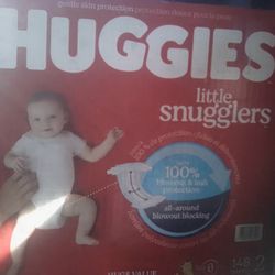 Huggies 148 Diapers New In Box