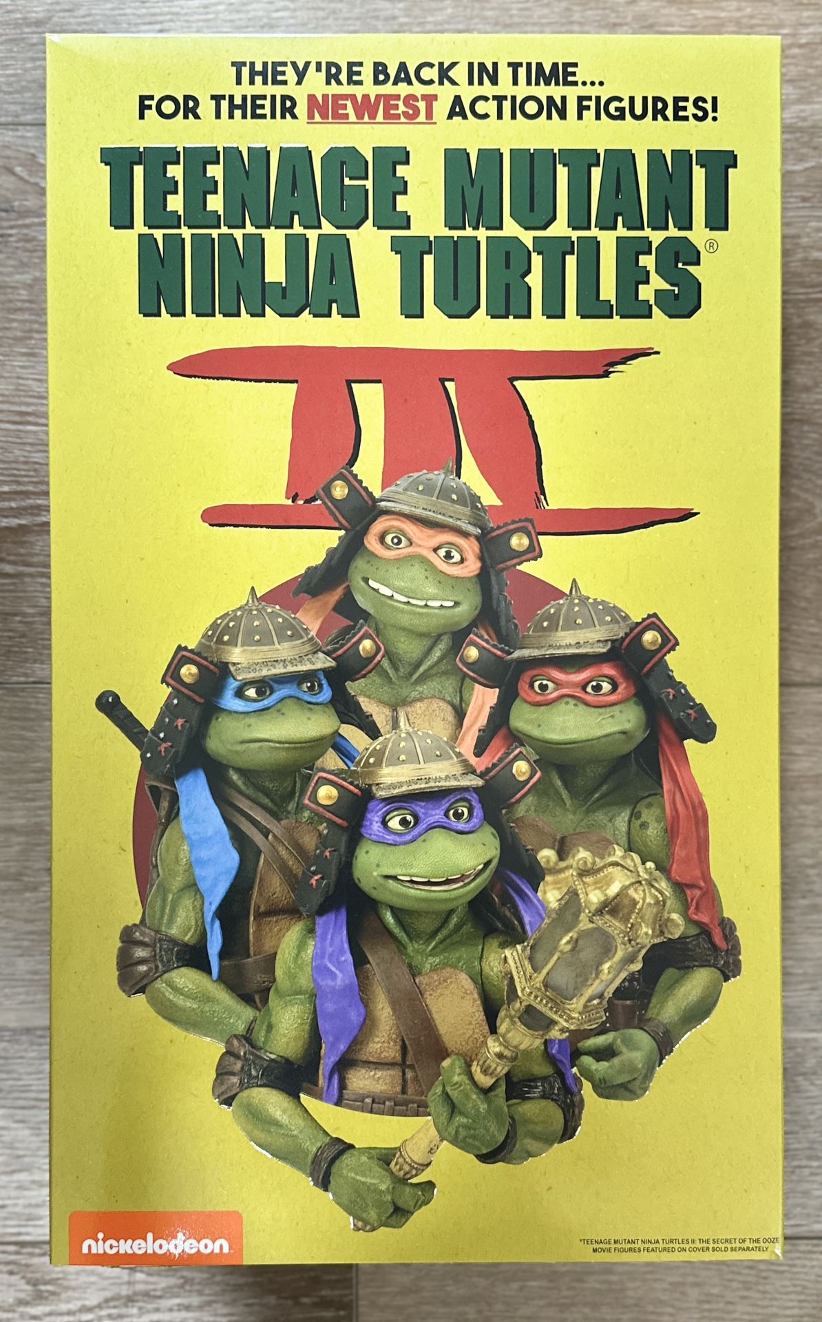 NECA Teenage Mutant Ninja Turtles III Movie SDCC 2023 Samurai 4 Pack –  ThaCollectorsShop