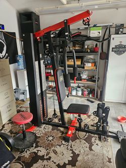 Multi weight machine exercise