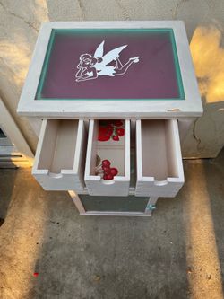 Tinkerbell shelf and mirror