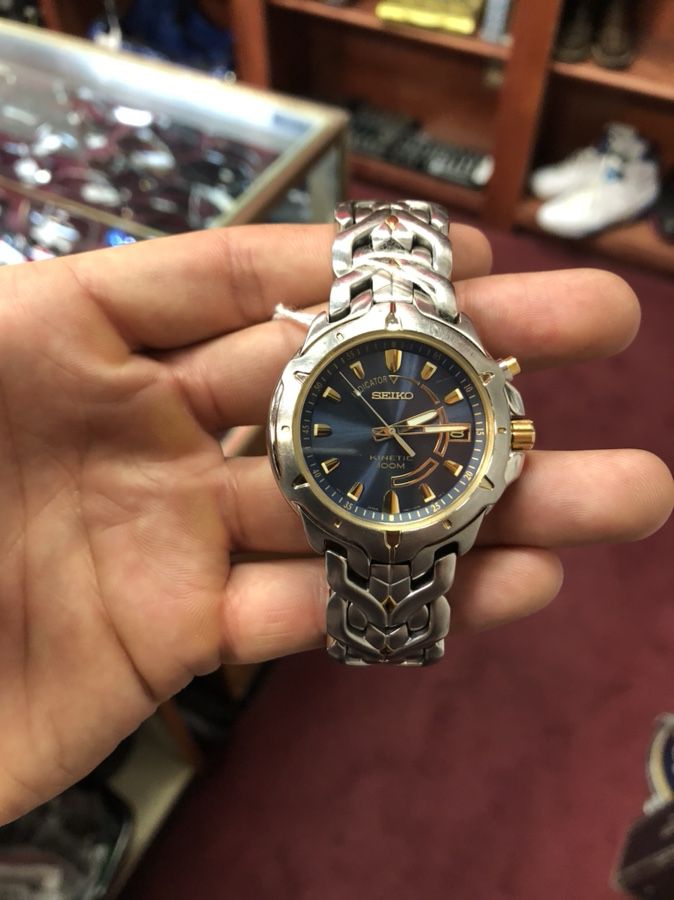 Seiko Kinetic Watch 5M62-0D10 for Sale in Manchaca, TX - OfferUp