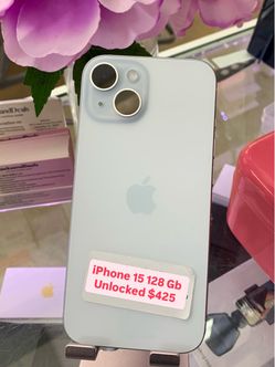 Unlocked - iPhone 15 128 Gb and clean imei