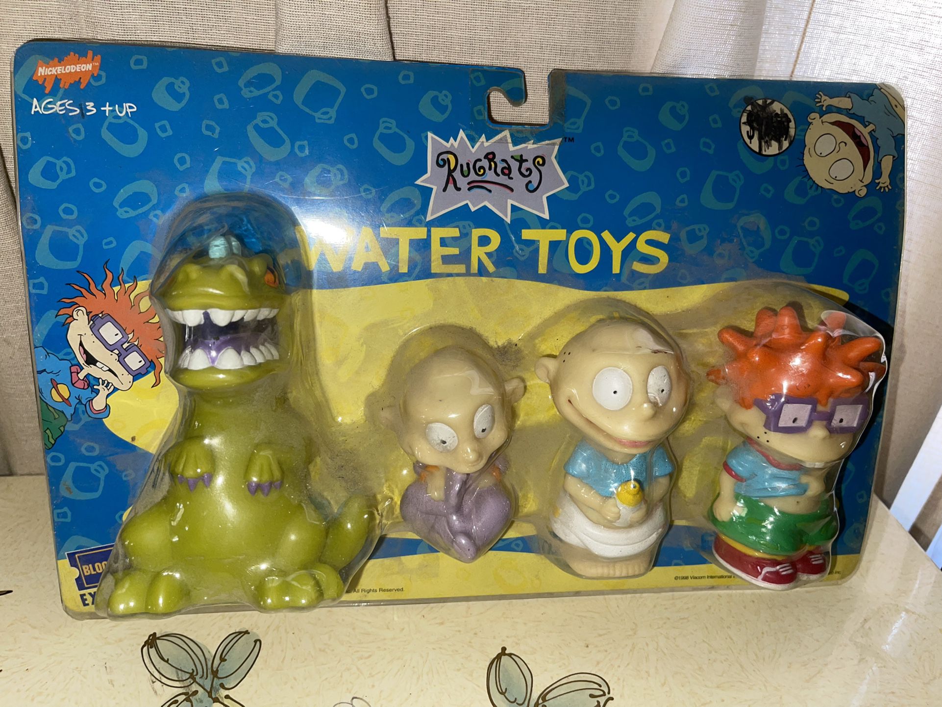 Nickelodeon Rugrats 1998 Blockbuster Exclusive Water Toys Sealed
