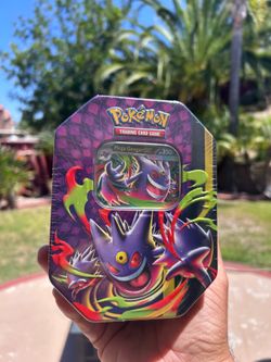 Mega Gengar tin Pokemon $35 includes 4 packs , 2 chaos rising 2 perfect order