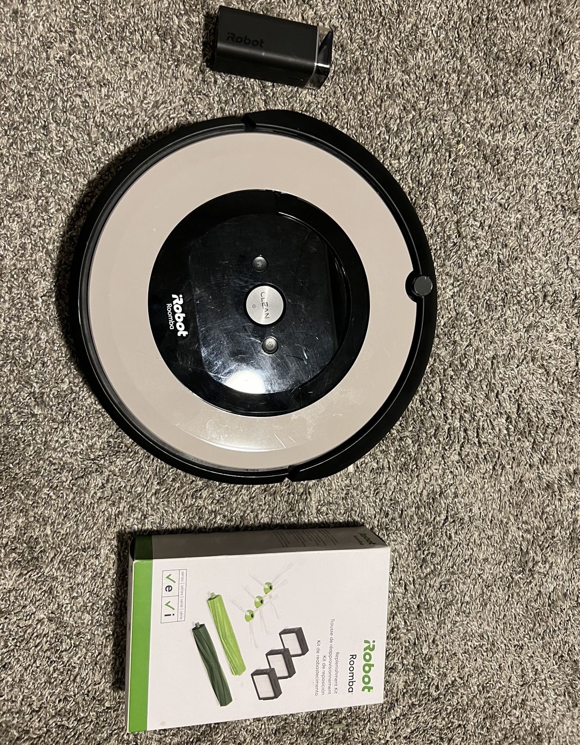 Roomba With Sensor and Replacement Kit