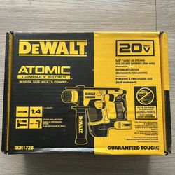 DEWALT ATOMIC 20V MAX Cordless Brushless Ultra-Compact 5/8 in. SDS Plus Hammer Drill (Tool Only