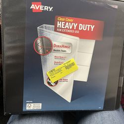 3-inch Avery Heavy Duty Slant Ring Binder