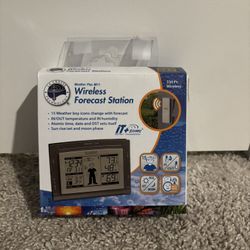 Wireless forecast station