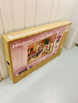 Hisense - 65" Class S7 Series CanvasTV 4K QLED TV with Hi-Matte Display and UltraSlim Wall Mount  Brand New In Box  Delivery