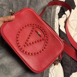Valentino red bag 
