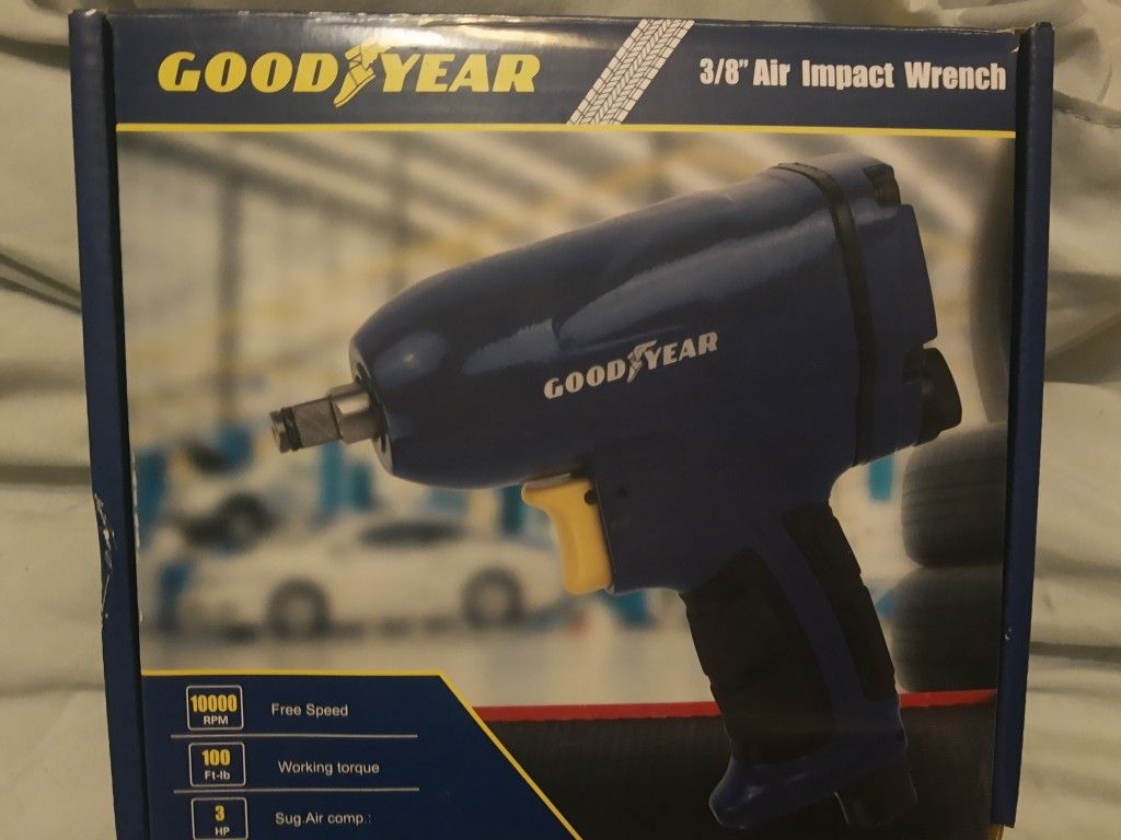 New Goodyear 3/8" Air Impact Wrench