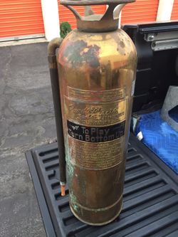 Antique/Vintage fire extinguisher