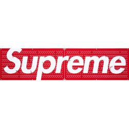 Supreme Wall Control Pegboard Panel Red (Set of 2)