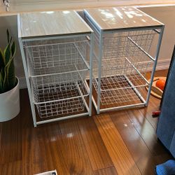 3 Drawer Organizer Storage Units