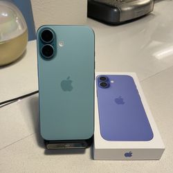 Unlocked iPhone 16 - 100% Battery Health