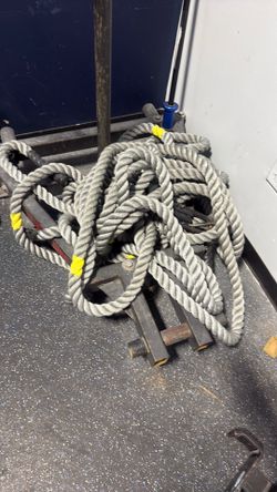 2 hyrox centr ropes for sled pulls