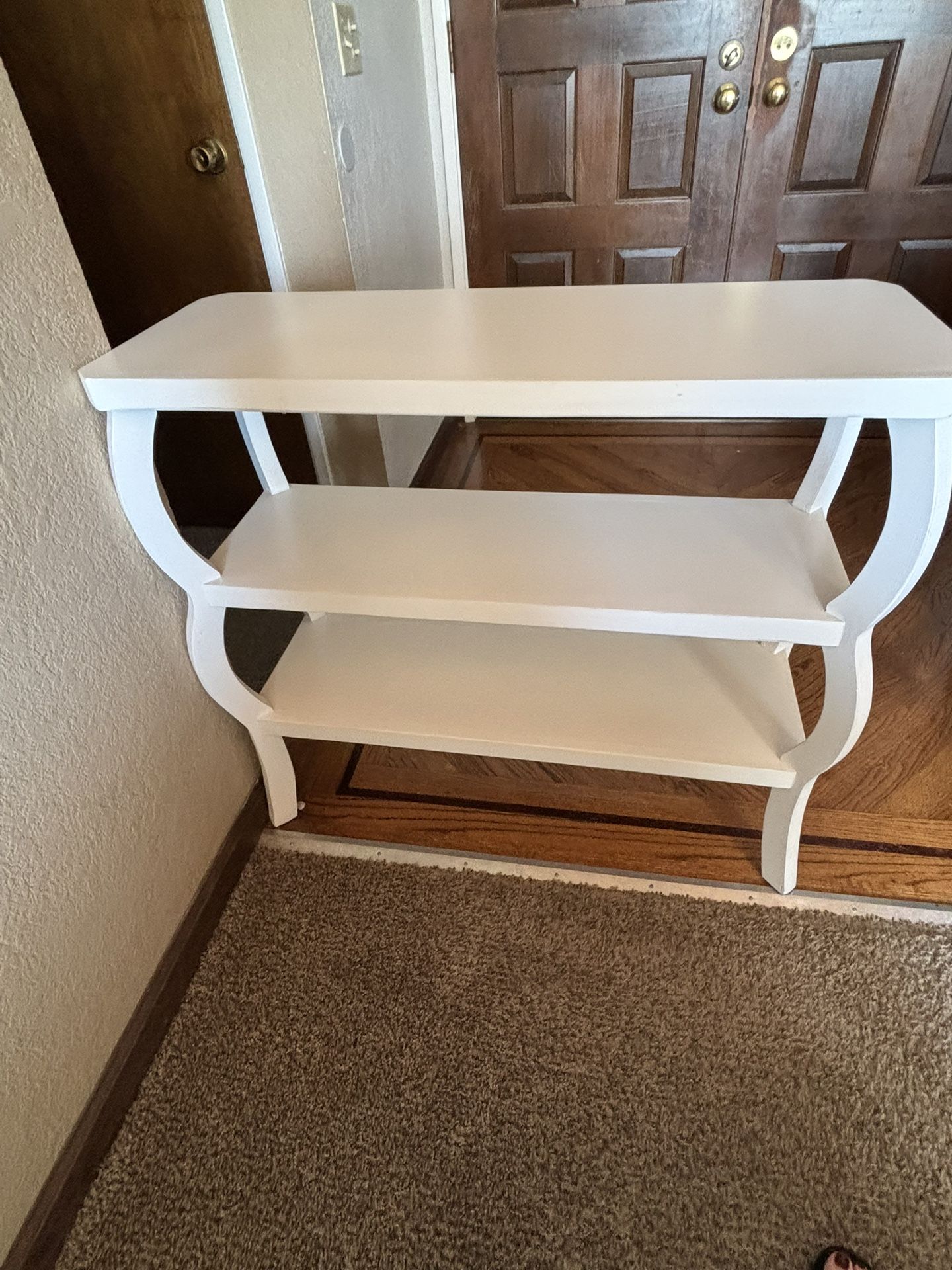 White Console Table