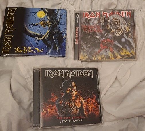 Iron Maiden CD lot bundles