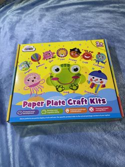 paper plate craft kits 3+ 10 different patterns.