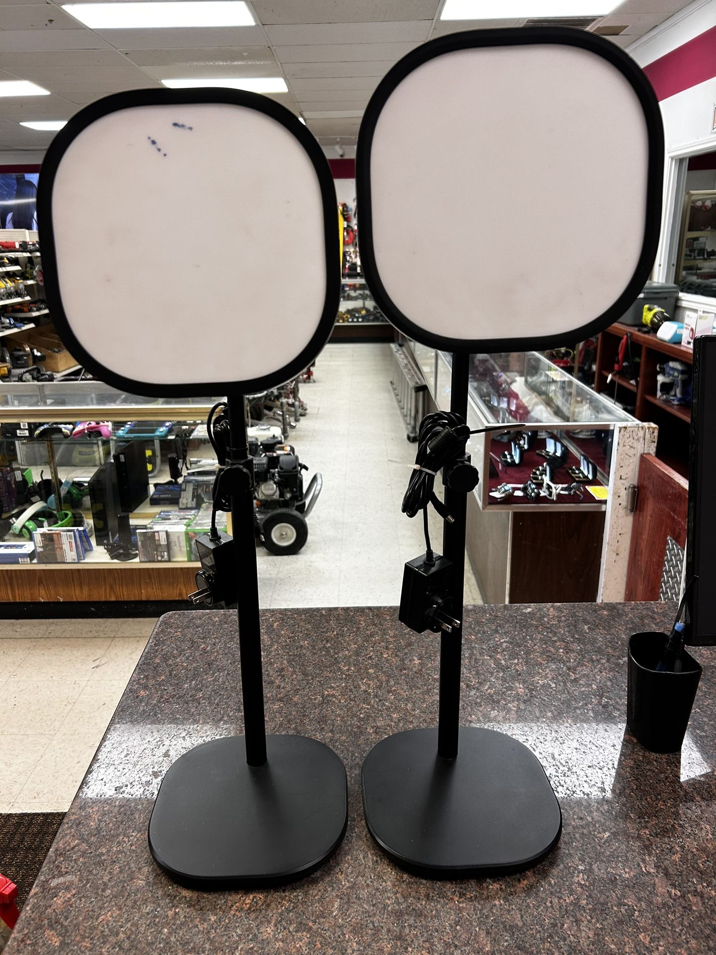 Pair Elgato Key Light Air LED Panel Lights