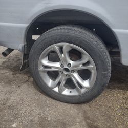 Set Of 4 Wheels, Rims, And Tires For A Ford Explorer 