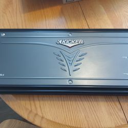 kicker old school ZX850.4 amplifier Mono  2ohm stabl clean power Free Delivery And Demo
