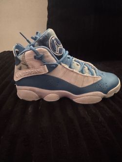 Blue/ grey 6 rings jordans