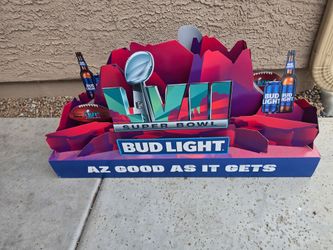 Bud Light Super Bowl LVII Cardboard Display