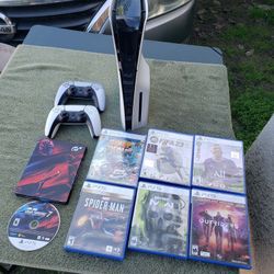 $620! All It Take to Get All Combo Playstation 5 Slim 2024 PS5 Slim 1TB Disc Edition. Or $450! No Games. $30! Per Game. & $70! Steelbook. Cash & Trade