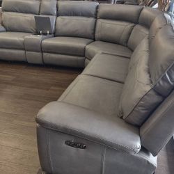 AUTOMATIC RECLINING SECTIONAL SOFA SET 