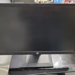 Two HP P204 19.5 Inch Wide-screen LED Monitors
