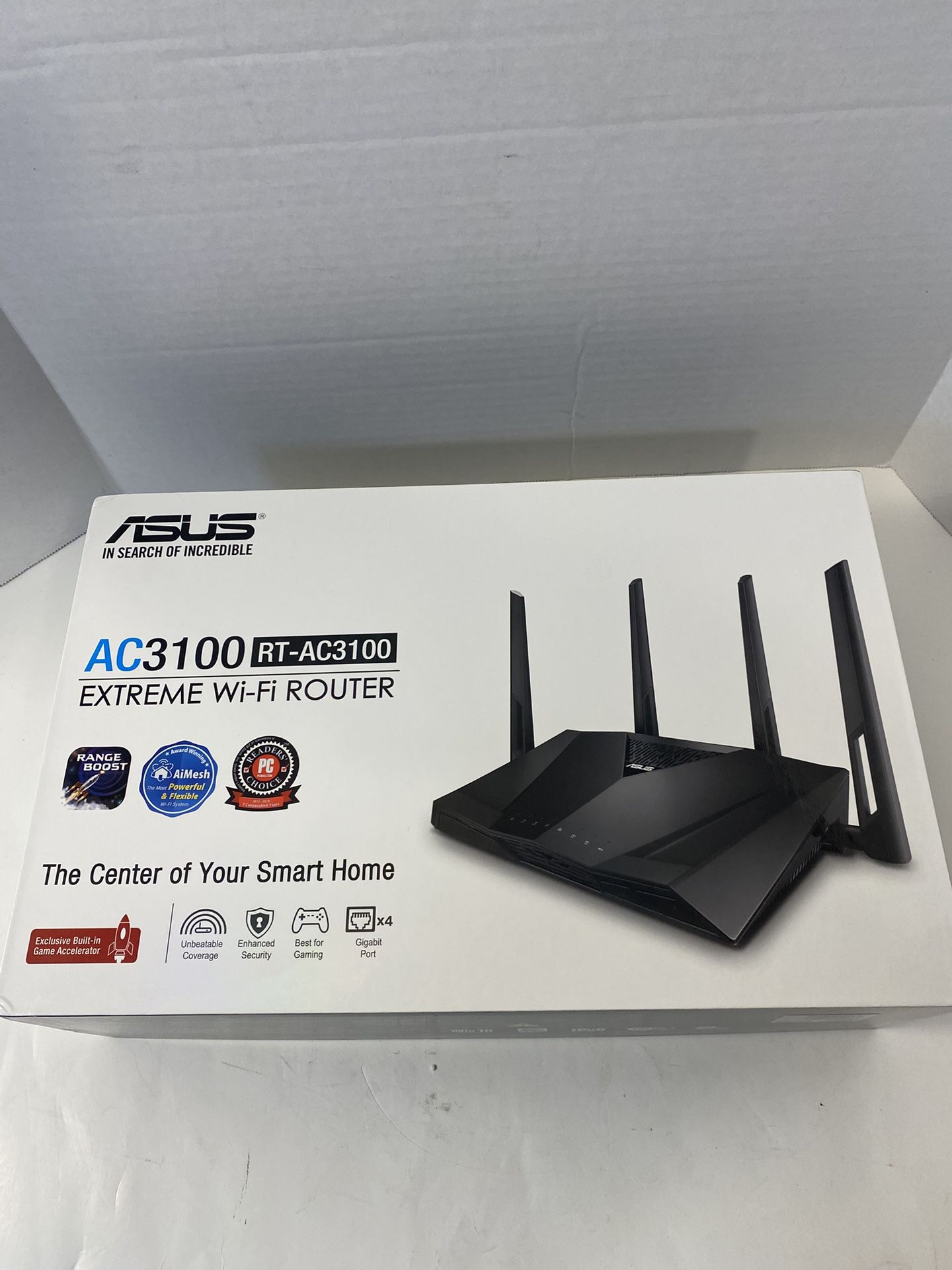 Asus AC-3100 Wi-Fi Extreme Wireless Dual Band 4-Port Gigabit Router (RT-AC3100)