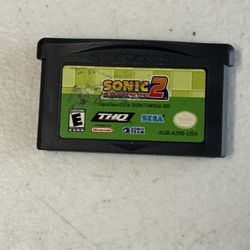 Nintendo Gameboy Advance Sonic Advance 2 game