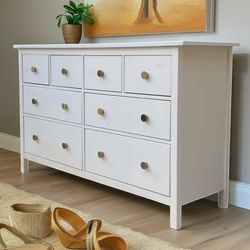 STAIN WHITE IKEA HEMNES DRESSER